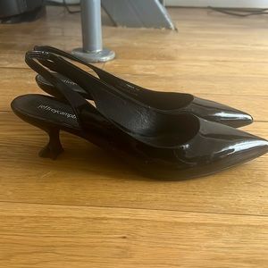 Jeffrey Campbell sling back kitten heels